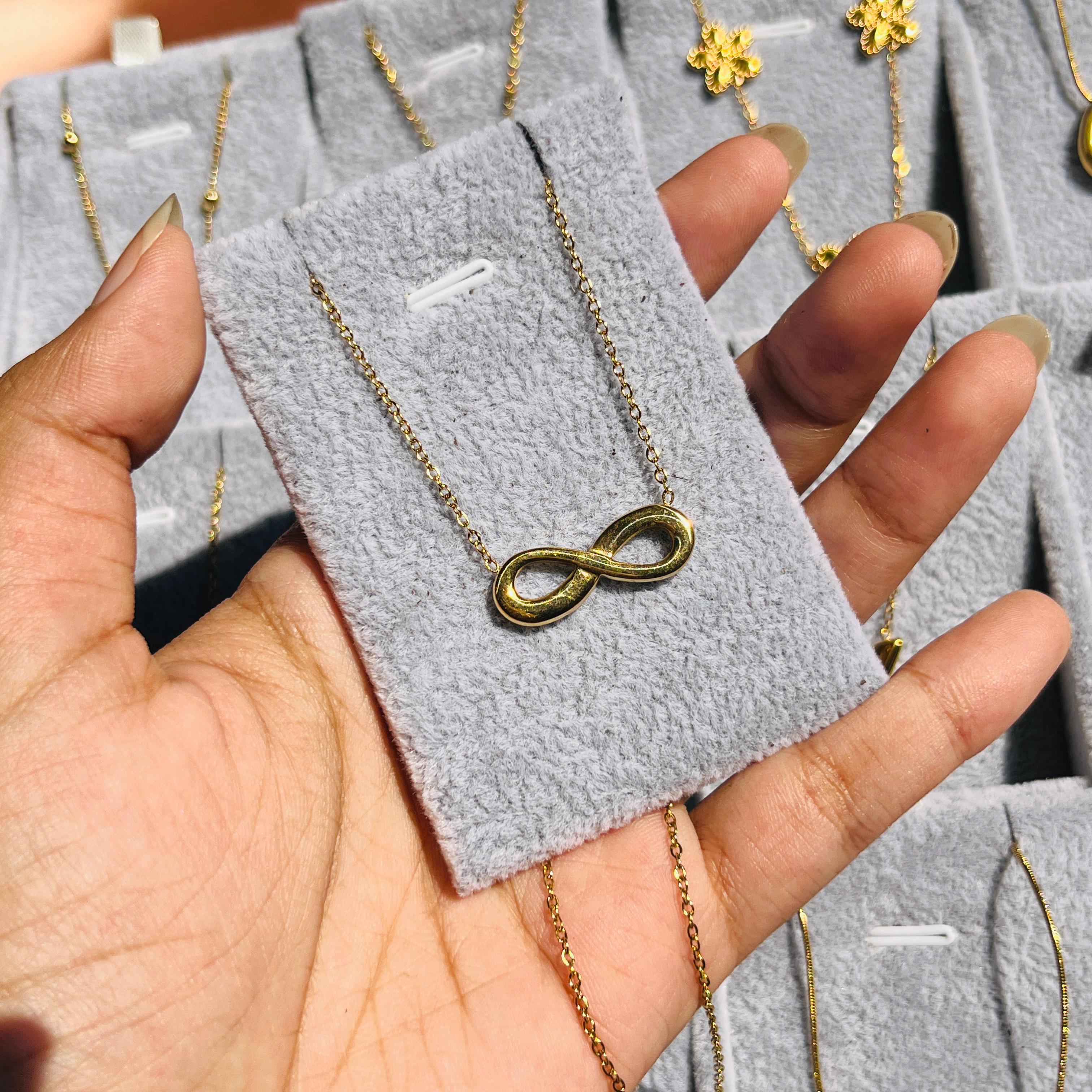 Infinity Golden Neckpiece