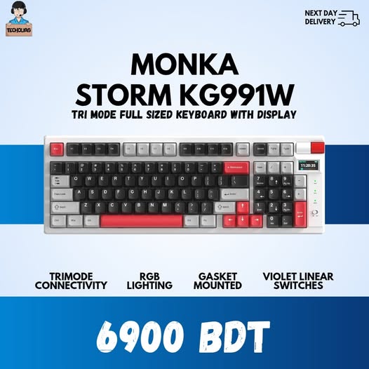 Monka Storm KG991W Mechanical Keyboard