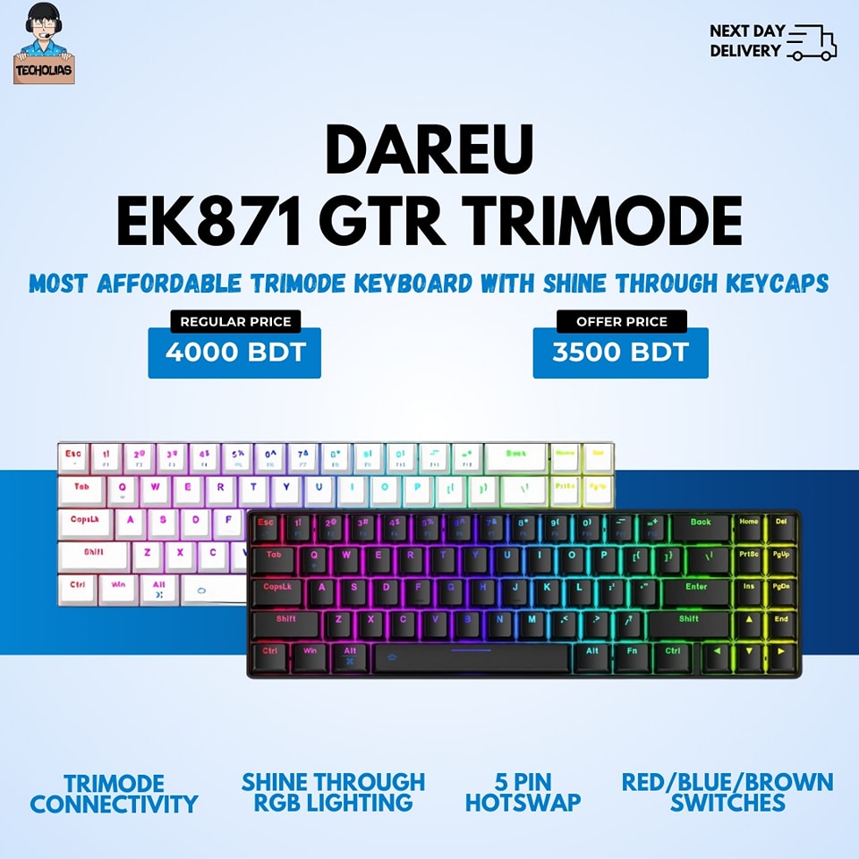 Dareu EK871 GTR Mechanical Keyboard