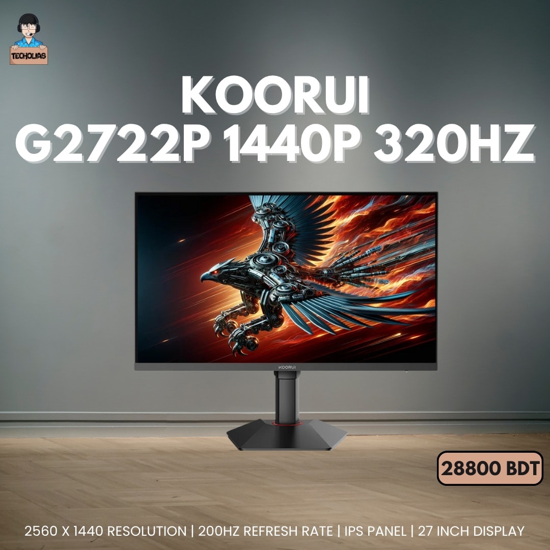 Koorui G27WWP 1440P 320Hz Monitor