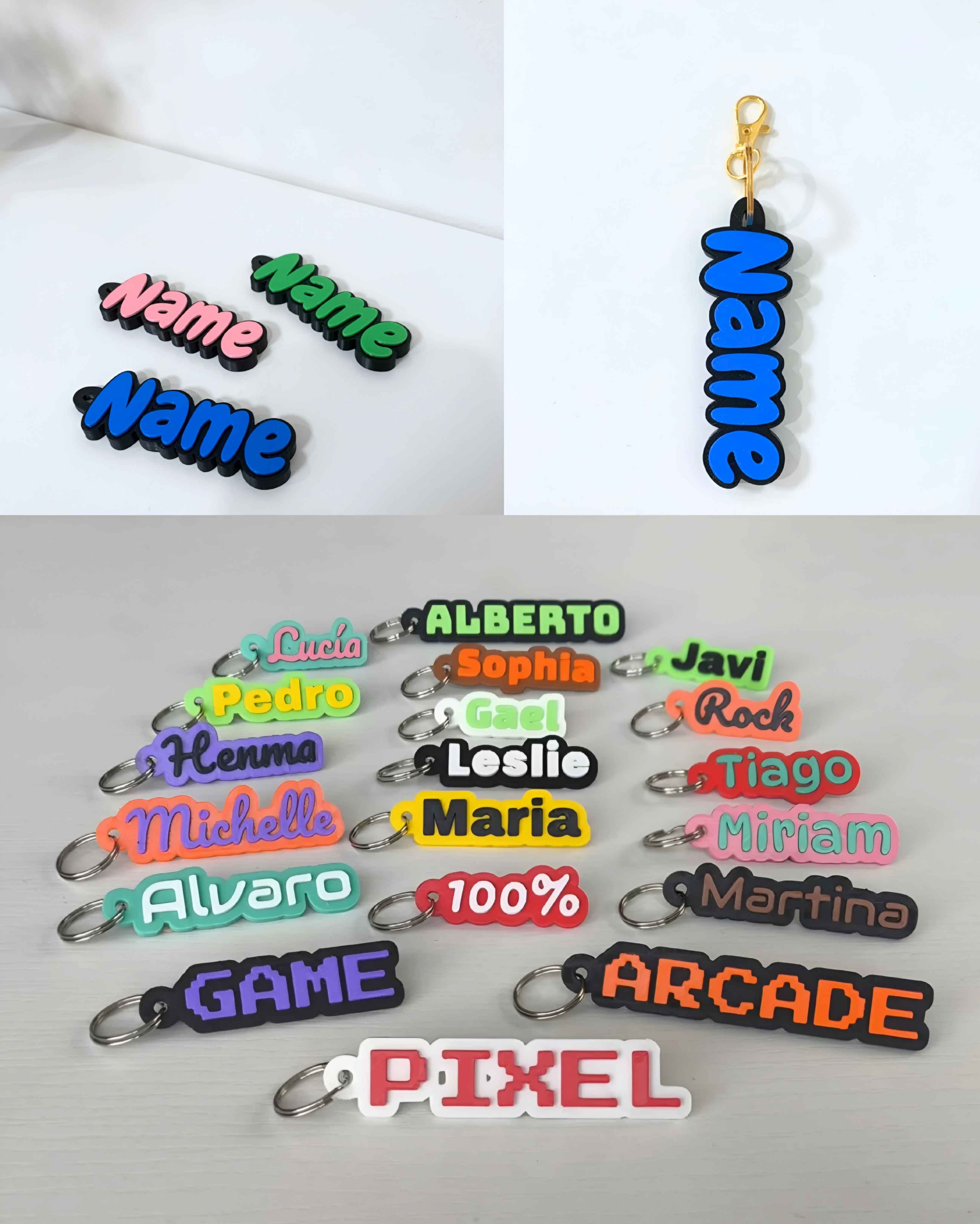 Customizable keychain